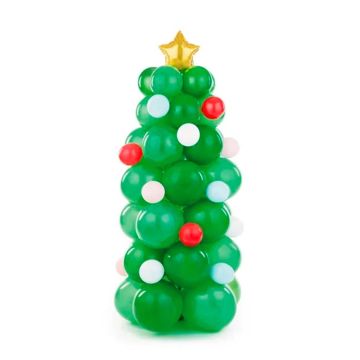 Kerstboom Ballon DIY - 65x161 cm
