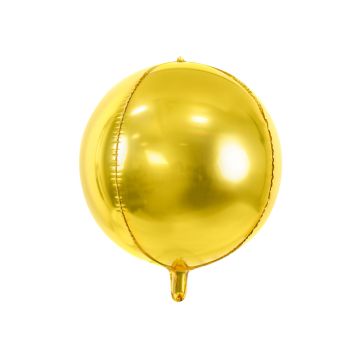 Metallische Gouden folieballon - 40 centimeter