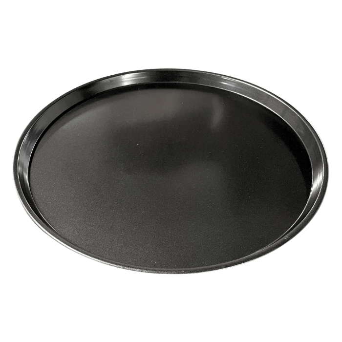 Zwart metalen dienblad - 35,5 cm