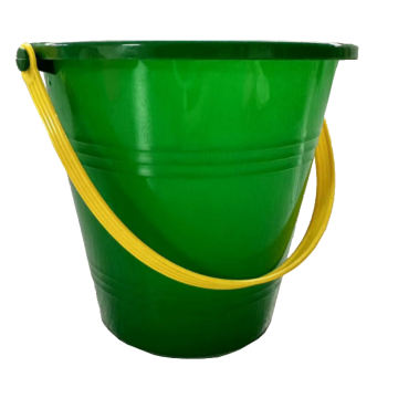 Full moon party decoratie-emmer groen - 1l