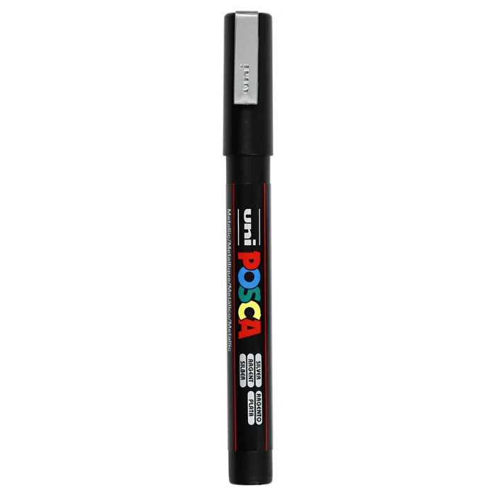 Posca Markeerpen zilver 0,9-1,3 mm