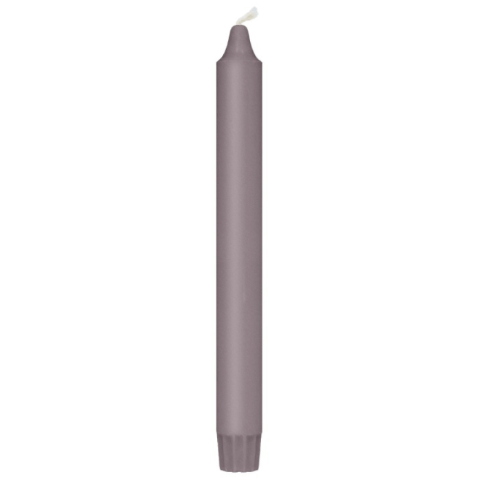 Dinerkaarsen donkere zand 8x - 24 cm