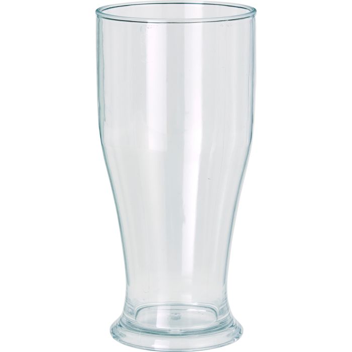 Hoog bierglas van acryl 520 ml