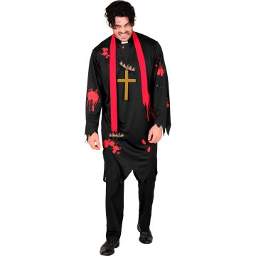 ZOMBIE PRIJS (tunic, sjaal, kruis) Zwart