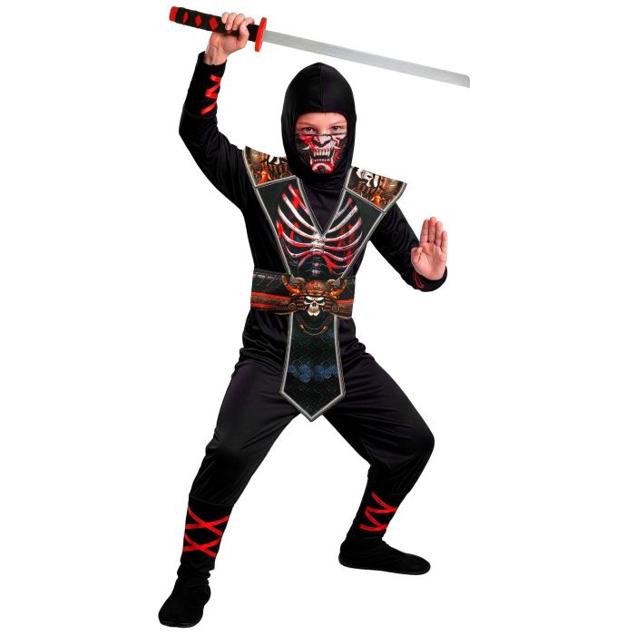 Ninja skeletkostuum voor jongens