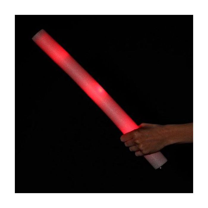 LED schuimstick Rood - 47 cm