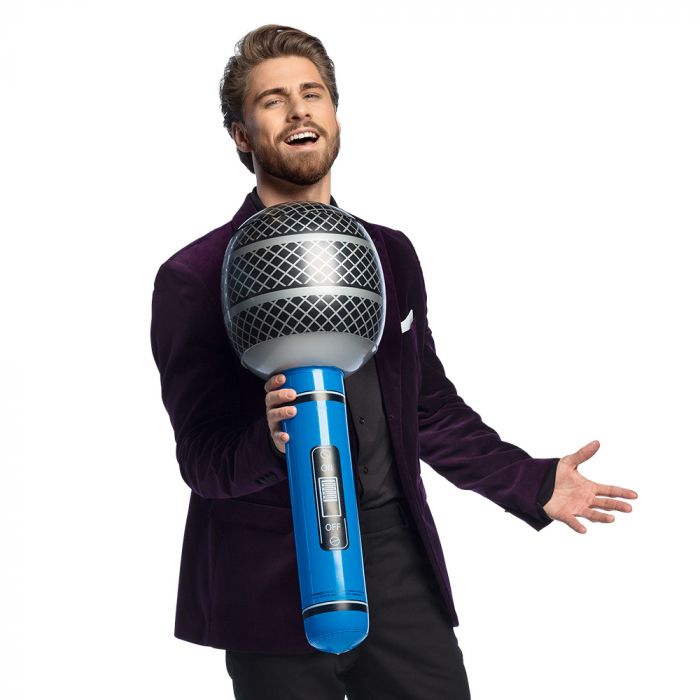 Opblaasbare microfoon - 76 cm