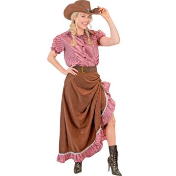 Cowgirl kostuum voor dames - 3 delen