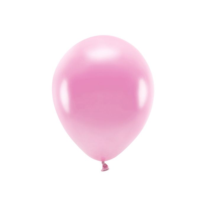 Metallic Roze Ballonnen 10x - 30 cm