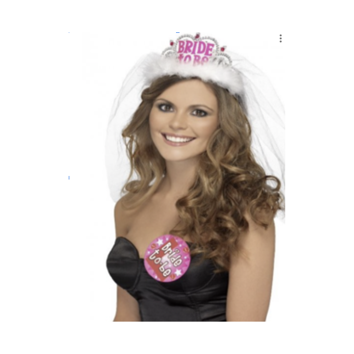 Bride To Be Tiara en Sluier