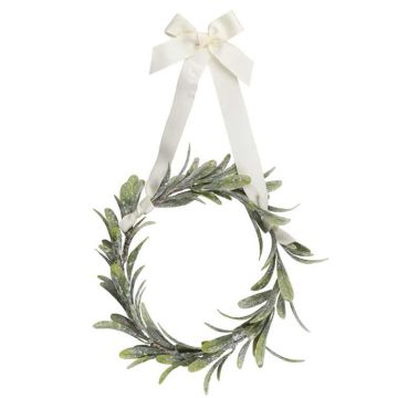 Kunstmatige Mistletoe Kranse 4x - 10 cm