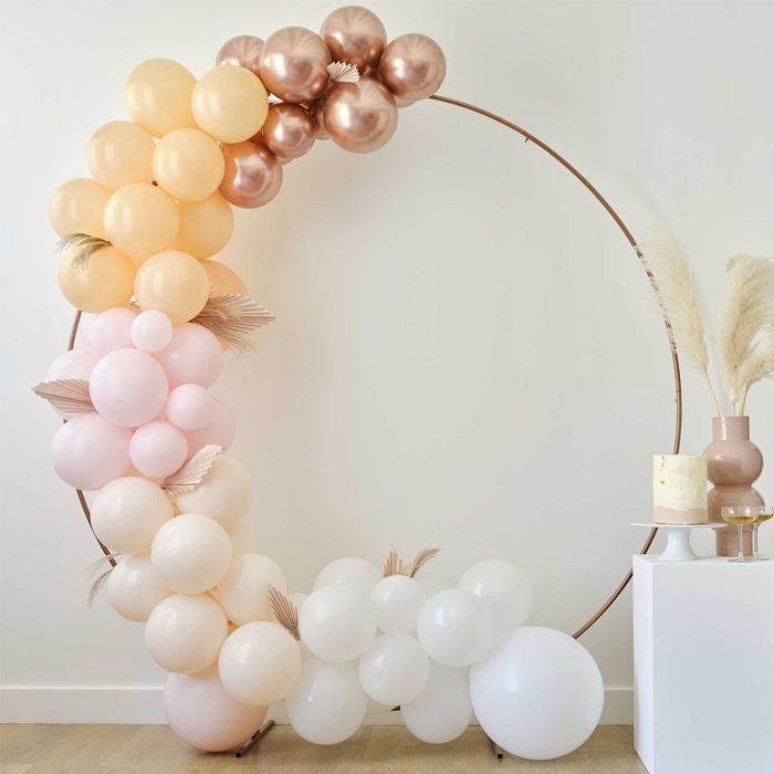 Perzik & Roségouden Ballonboog 81 delen