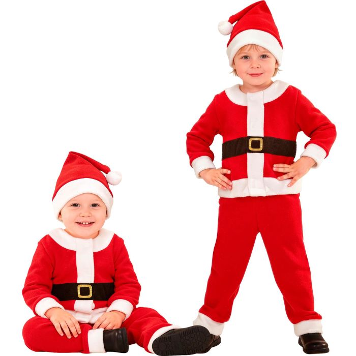 Schattige kerstman kostuum voor de kleintjes