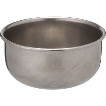 Kleine stonewashed kom van roestvrij staal Ø 9,8 cm