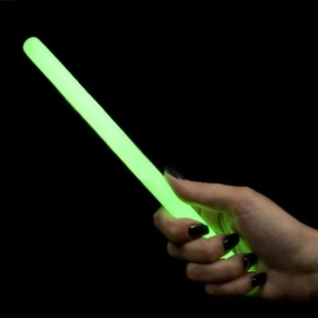 Jumbo knetterlichtje groen 1,2x25 cm