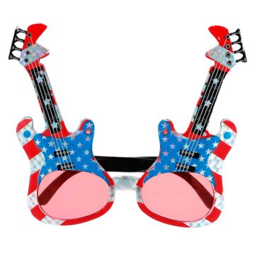 USA rockguitar brillen
