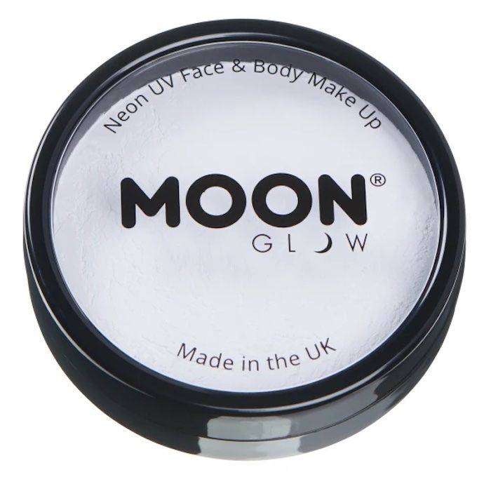 Neon UV Gezichts En Lichaamsverf Wit 36 g Moon Creations