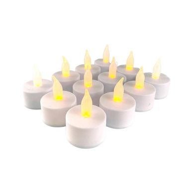 LED Theelicht Inclusief Batterijen 12x - 39 x 20 mm