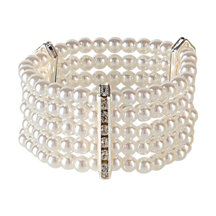Kralenarmband met stenen