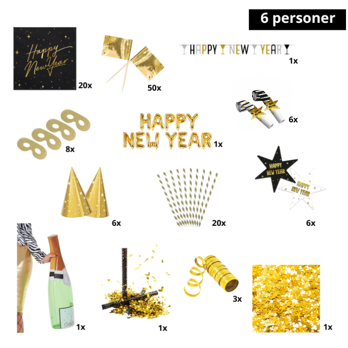 Nieuwjaarspakket budget 13 delen