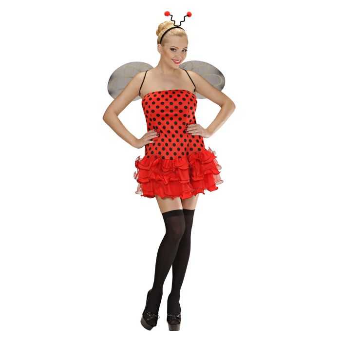 Lieveheersbeestje kostuum voor dames - 3 delen