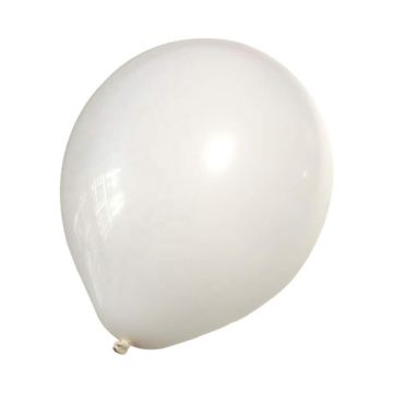 Witte ballonnen 22 cm 100x 