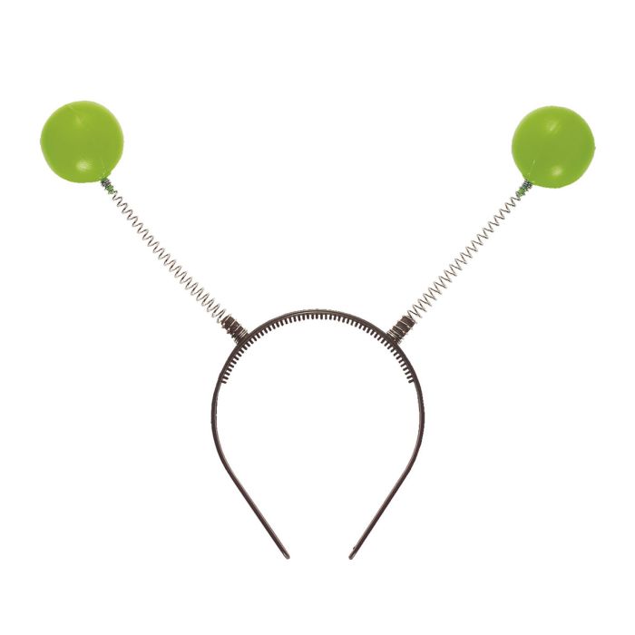 Antenne haarband groen