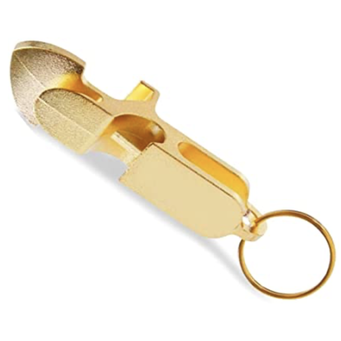 Multifunctionele sleutelhanger - Goud