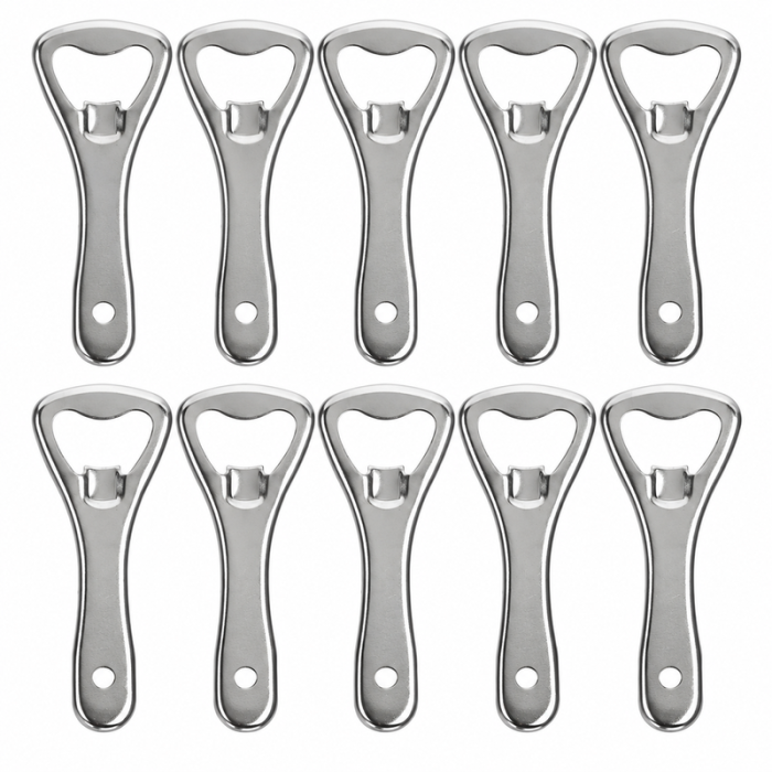 Metalen opener 10x - 9 cm