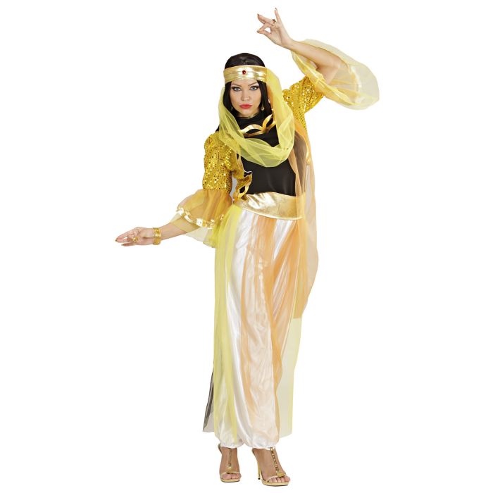 Luxueus harem-danser kostuum voor dames