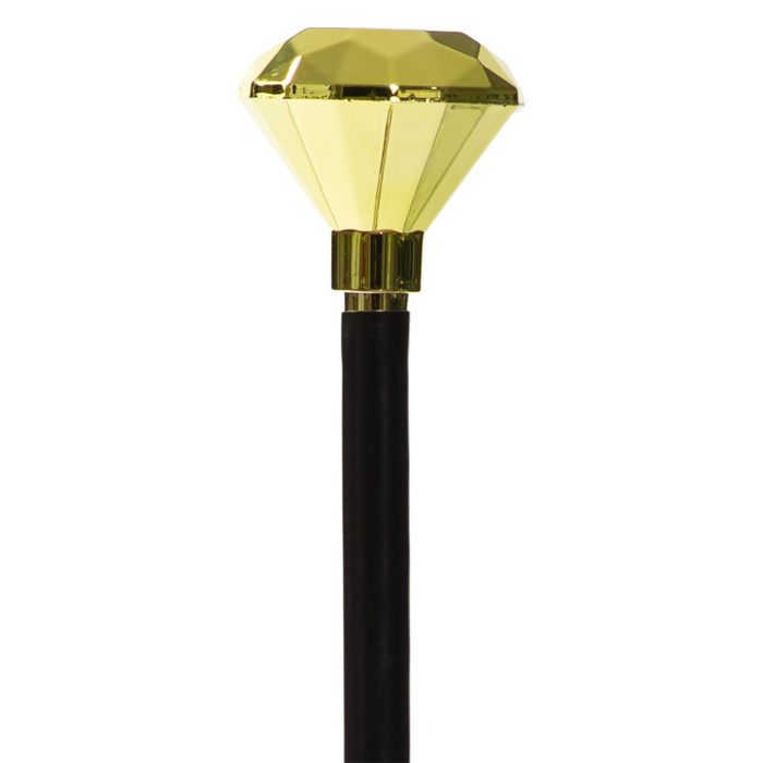 Gouden diamantstok - 105 cm