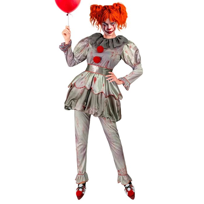 Engelachtige clownskleding voor dames