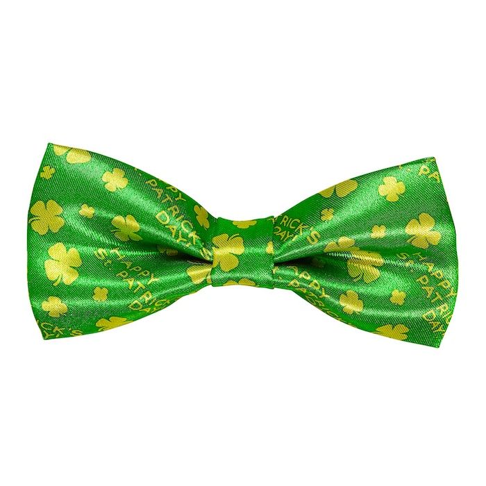 Groene St. Patricks Day Vlinderstrik - Verstelbaar