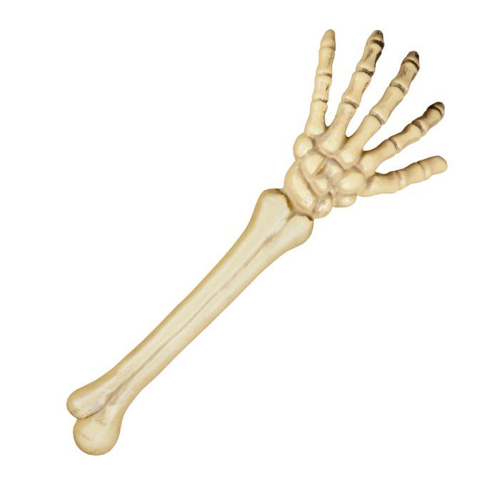 Halloween skelethand - 46 cm