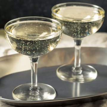 Coupe cocktailglazen 4x - 240 ml