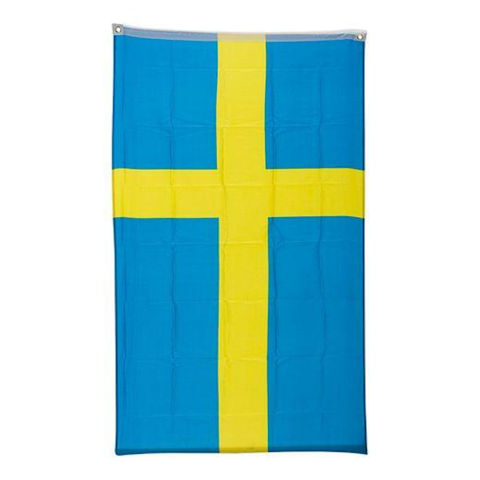 Zweedse Vlag Polyester - 150x90 cm