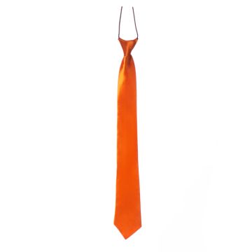 Stropdas neon 50 cm oranje