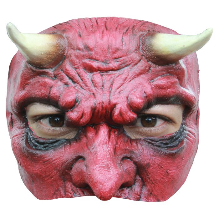 Englelijke halve duivelmasker