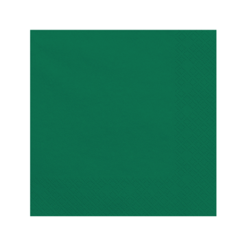 Flesgroene 3-Laags Servetten 20x - 33 x 33 cm