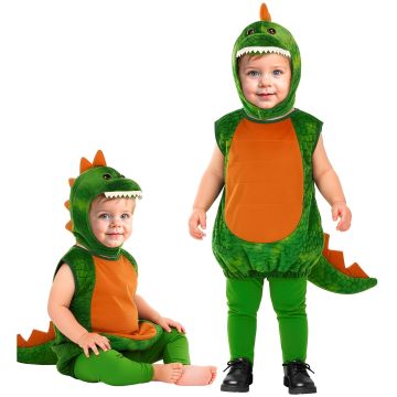 Groen dinosauruskostuum voor kinderen