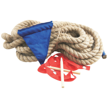 Touwtrekken spel - 10 meter