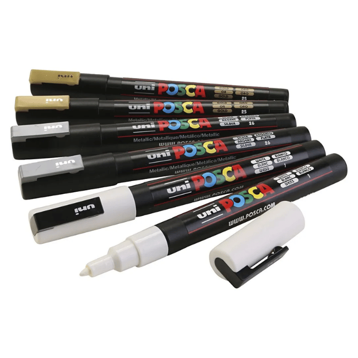 Posca Stift 0,9-1,3 mm 6x ass.