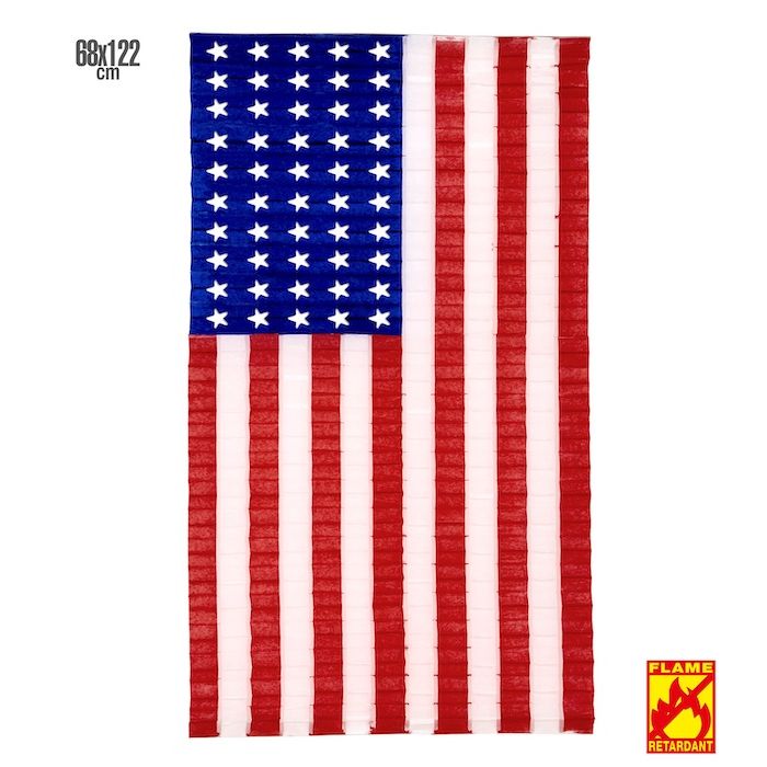 USA Papier vlag - 68 x 122 cm