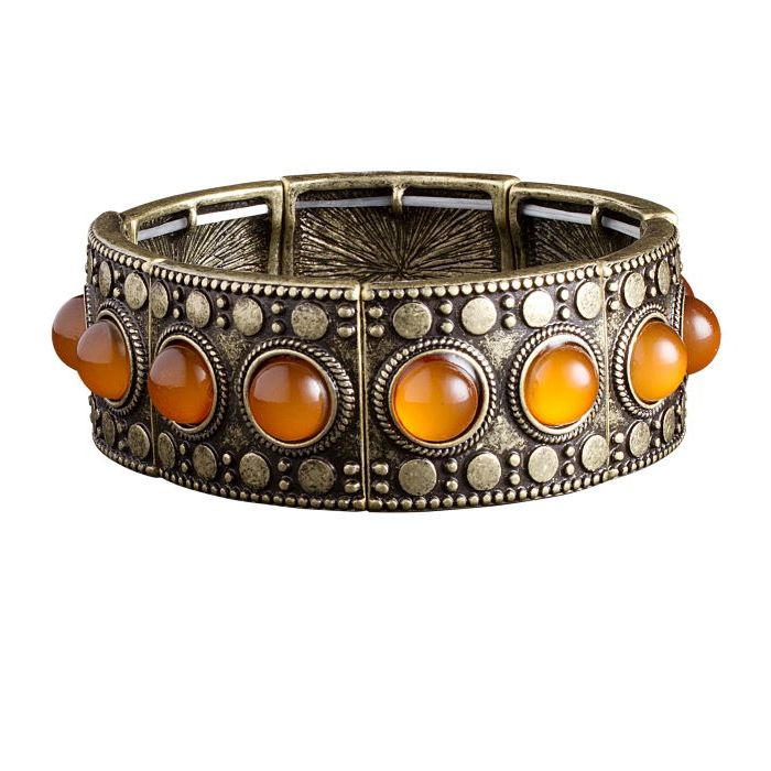 Viking armband bronzen kleur