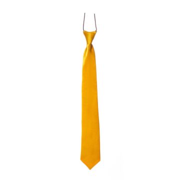 Stropdas 50 cm geel