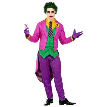 Elegant clownkostuum met jas voor heren