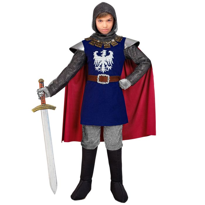 Ridderkostuum met cape voor jongens