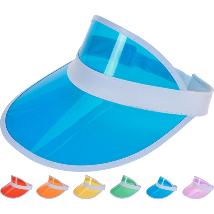 Transparant zonnescherm met elastische band