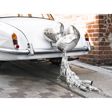 Autodecoratie in Zilver - 10 Delen