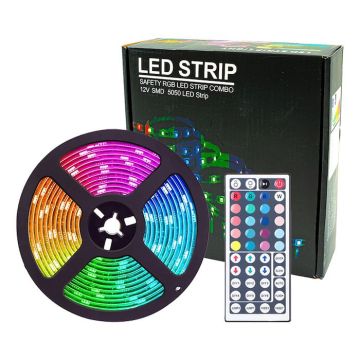 LED-strip 10 meter Incl. Afstandsbediening voor Kleurverandering